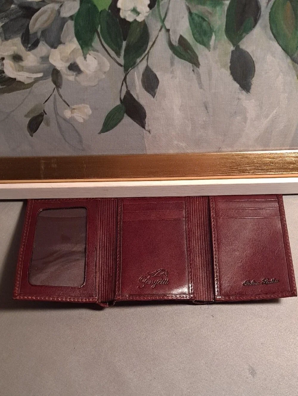 Zenyetti Italian Classic Men's Leather Wallet Deep Burgundy Oxblood Red Premium
